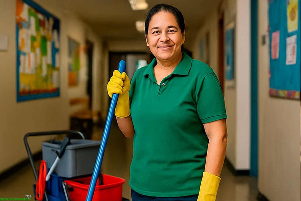 Auxiliar de Aseo trabajos