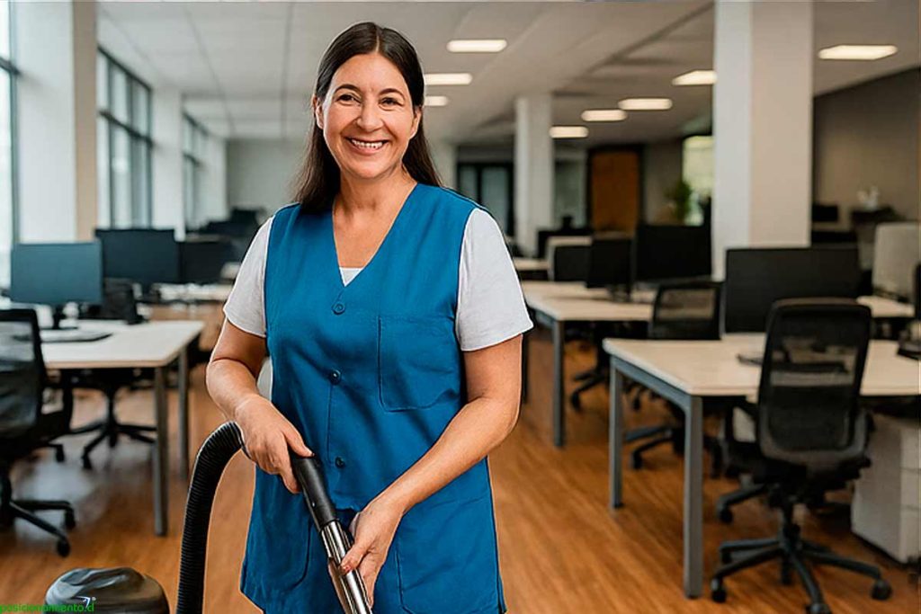 Auxiliar de Aseo en Santiago